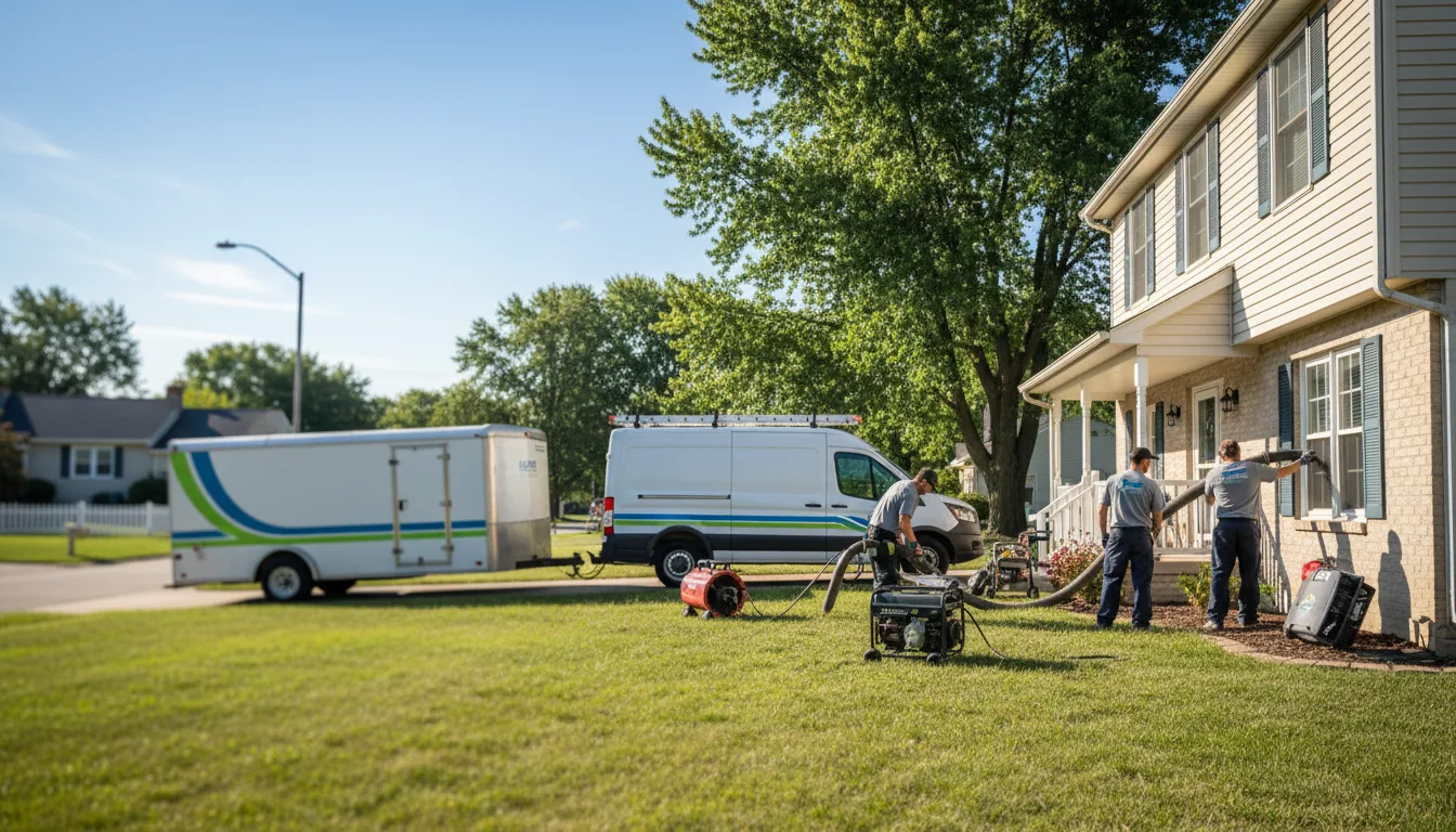 Flooded Basement Restoration And Cleanup With Repair in Bruno, NE near me